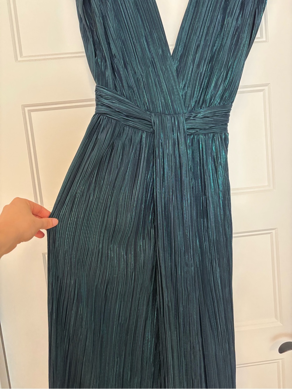 Sabina Musayev V-Neck Long Dress